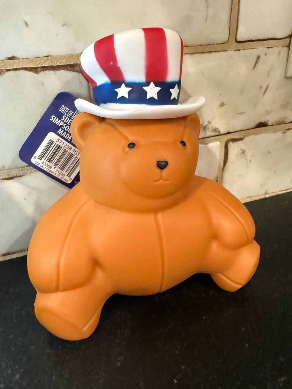Sunny Days Squishy Patriotic Bear
